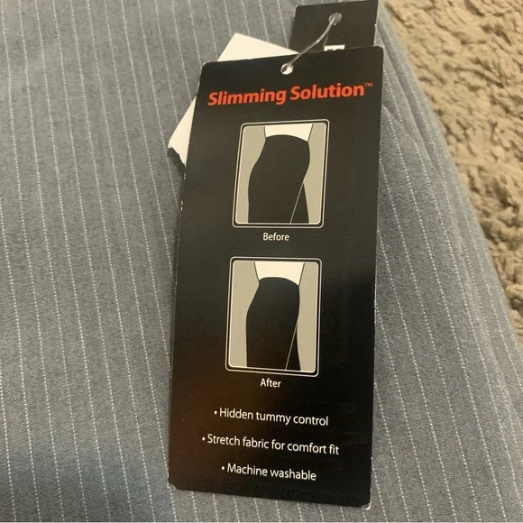 NWT Briggs New York Petite Pinstripe Pants 10P - Picture 5 of 10